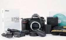 [Exc+++] Reflex numérique NIKON D750 24,3 MP boîtier uniquement noir Japon (S...