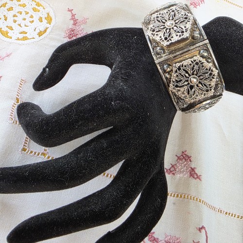 Bracelet jonc ancien rigide - bracelet,