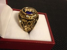 Forces Spéciales Bague Chevalière US Air Force Plaqué Or T 7,75 US ou 57 France