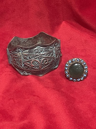 Bracelet bague argent - et,