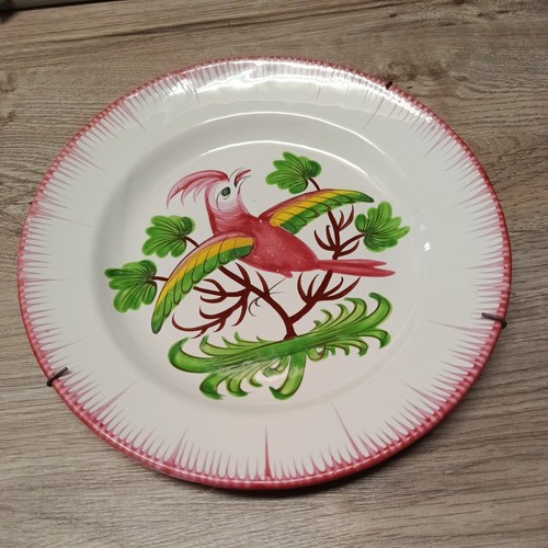 Assiette ancienne faïence - , de
