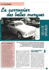 Fiche RENAULT 4CV Spéciale &