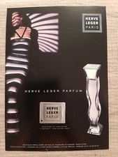 Publicité papier Parfum. Hervé Leger de 1999 Patch - Perfume Ad