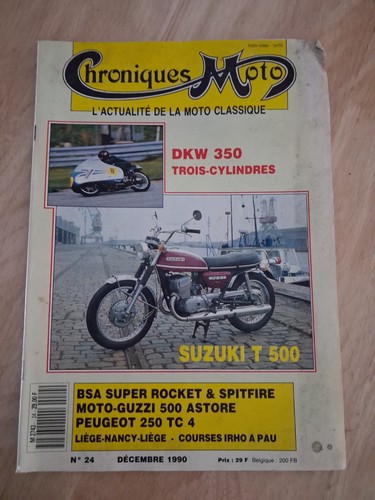 Chroniques moto 24 1990 - moto, n°