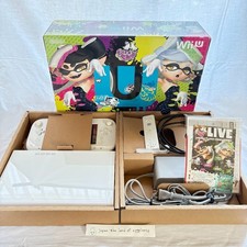 Nintendo Wii U Premium 32Go White Set Boxed | Splatoon Edition | ( No Amiibo )