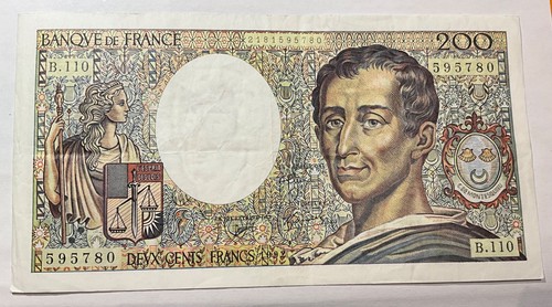 200 francs montesquieu - 200,