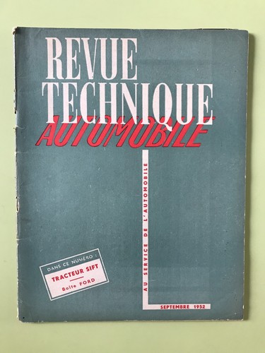 Rta revue technique automobile - rta,