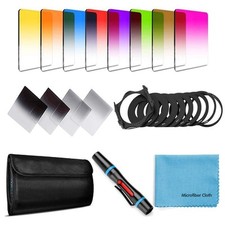 Lot de 14 filtres carrés