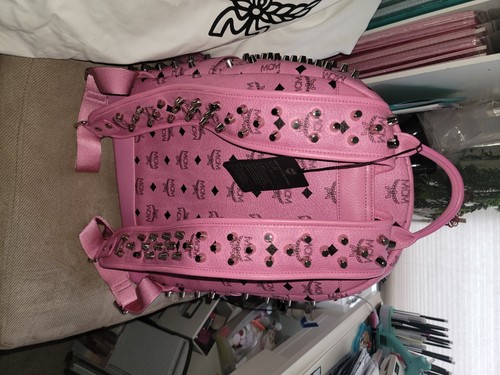 Mcm pink backpack - mcm,