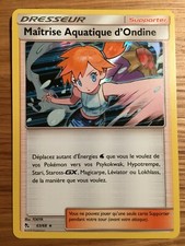 Carte Pokémon HOLO Maîtrise Aquatique d'Ondine 63/68 SL11.5 Soleil Lune FR NEUF
