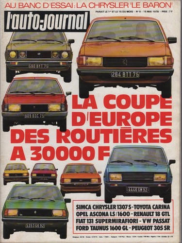 Auto journal 1978 - journal, 9