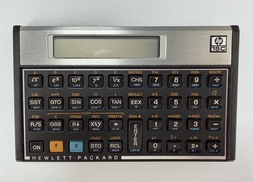 Hewlett packard 15c rpn - hewlett,
