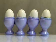 Lot de 4 boutons vintage 10 x 21 mm - Oeuf et coquetier fantaisie