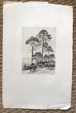 Eau Forte Originale d'Armand