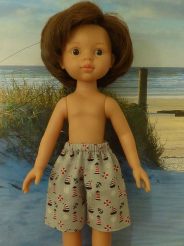 Bermuda short poupée garçon - poupée,
