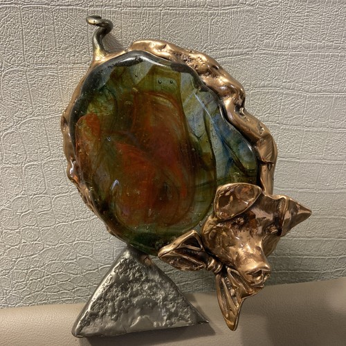 Sculpture bronze pâte - et, de