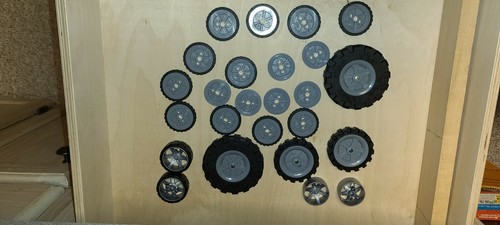 Knex wheels small medium - wheels,