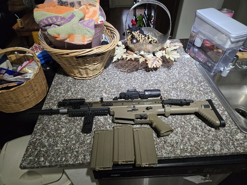 Complete airsoft setup - complete,