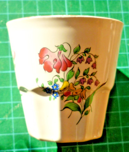 Gobelet fleuri petit - fleuri,
