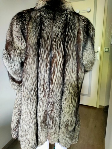 Manteau fourrure renard - fourrure,