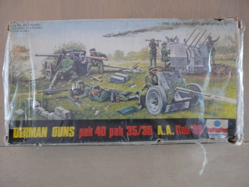 Maquette canons esci - maquette, ref