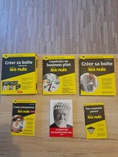 Livres création d’entreprise & business plan – Pack Pour les Nuls + Carnegie