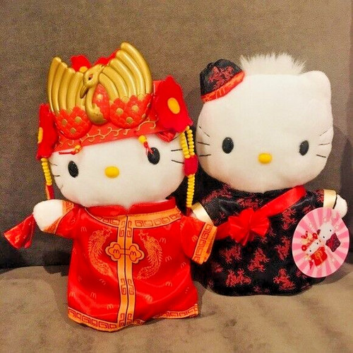 Peluche serviette sanrio - peluche,
