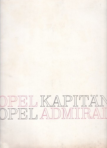 Catalogue brochure opel - catalogue,
