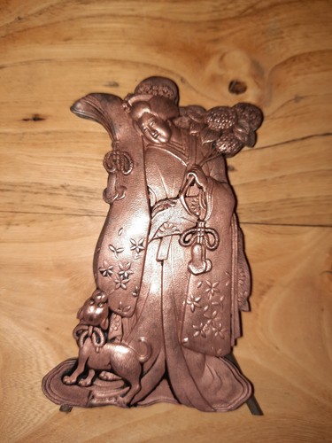 Porte menu bronze - bronze, décor
