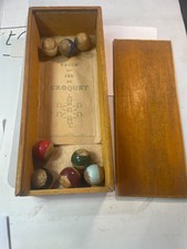 Ancien Jeu De Croquet De Table ou de Salon