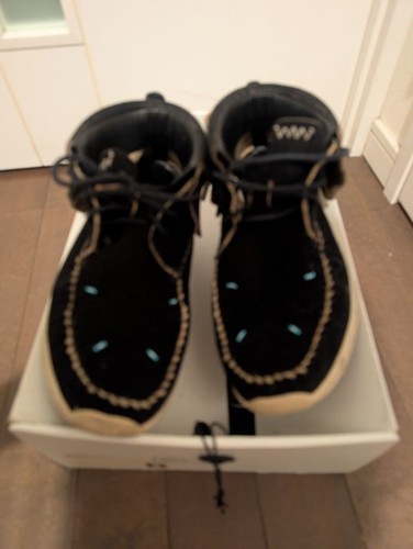 Visvim fbt us8 moccasin boots - us8,