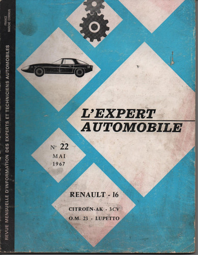 1967 r16 renault 16 - n°22,