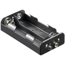 [11457] Goobay 4x C (Baby) porte-piles Bouton-poussoir