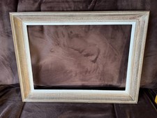 cadre ancien en bois Montparnasse début XXe pour toile 55x38cm