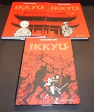 Hisashi Sakaguchi - Ikkyu - 3  tomes  vent d'ouest - 2003 -
