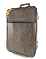 Authentique valise à roulettes de voyage LOUIS VUITTON Pegase 55 monogramme e...
