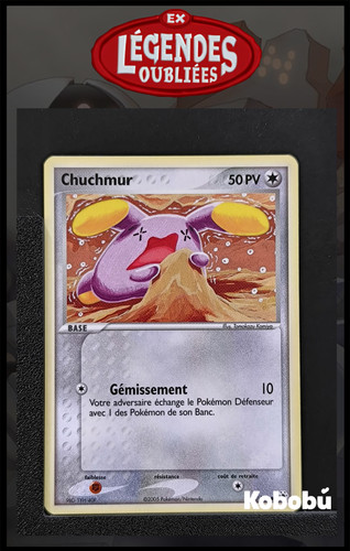 Carte pokémon chuchmur 101 - carte,