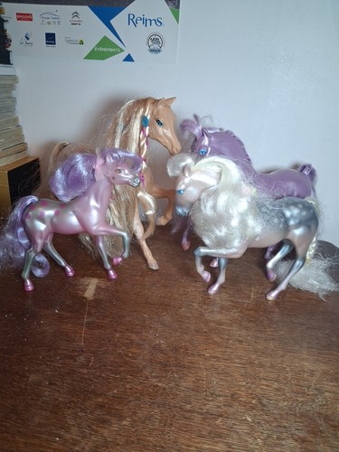 Lot chevaux vintage barbie - 4,