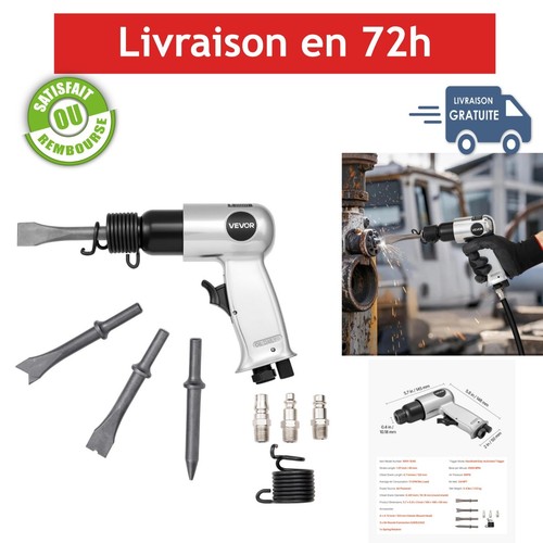Vevor marteau pneumatique 4500 - pneumatique,