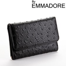 PORTEFEUILLE FACON AUTRUCHE COULEUR AU CHOIX