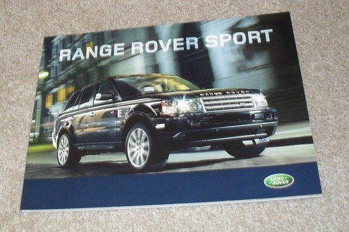 Range rover sport brochure - rover,