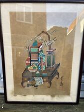 TABLEAU ANCIEN CHINOIS SIGNE 