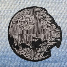 Patch Écusson Star Wars Etoile Noire Etoile de la Mort (Réf b) - Thermocollant