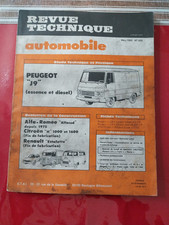 Revue Technique Peugeot J9 1.6
