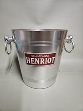 SEAU A CHAMPAGNE VINTAGE HENRIOT EN ALUMINIUM / FRANCE / RAFRAICHISSEUR 