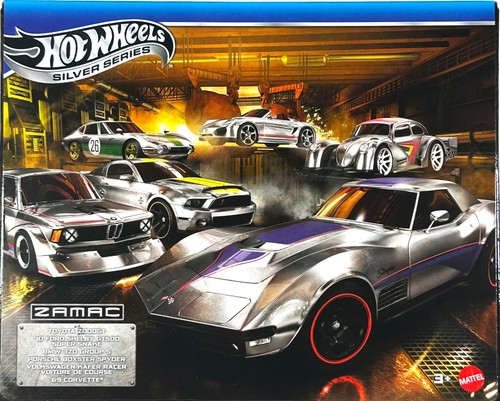 Hot wheels 2026 silver - silver, zamac