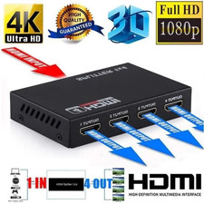 Répartiteur HDMI 4K 1080p, 1