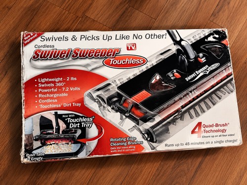 New cordless swivel sweeper - swivel, as