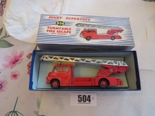 DINKY TOYS -LOT   504   -POMPIERS ECHELLE  -956   Aa  -MINT  TTB