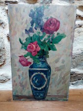 "Bouquet de fleurs" Huile